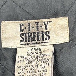 Vintage Black Solid Vest