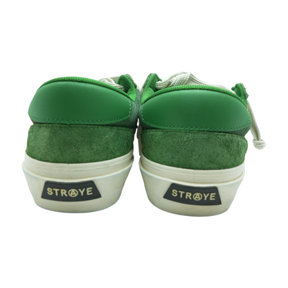 Green Low-Top Athletic Shoes
