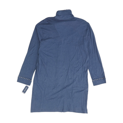 Blue Solid Nightgown