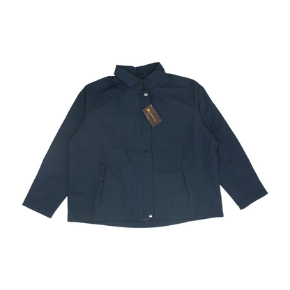 Navy Plus Solid Jacket
