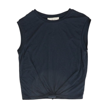 Navy Solid Tank Top