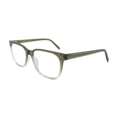Brown Hector W Square Prescription Eyewear
