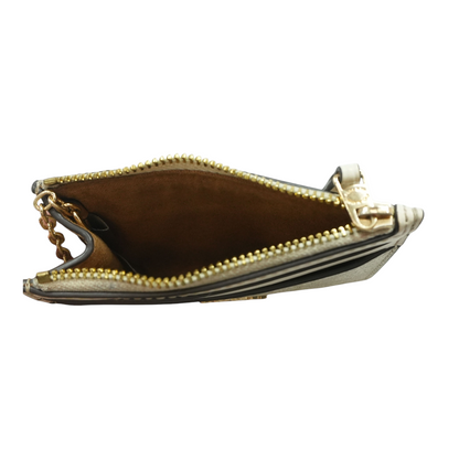 Tan Card Case Wallet