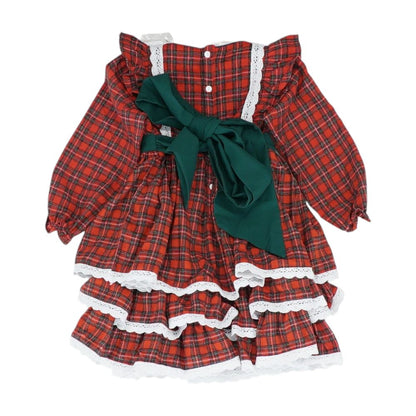 Red Plaid Dress