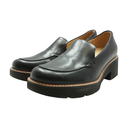 Black Slip-On Flats