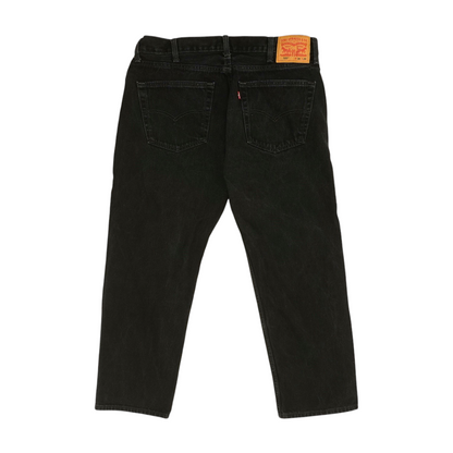 505 Black Regular Jeans