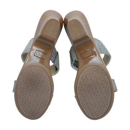 Gold Wedged Sandals