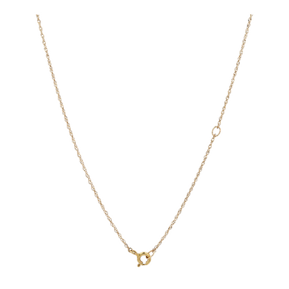 14K Tri-Tone Gold Pendant Necklace