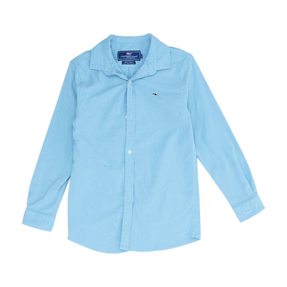 Blue Long Sleeve Button Down