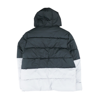 Black Color Block Jacket