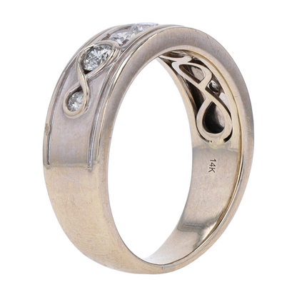 1 ctw 14K White Gold Diamond Band