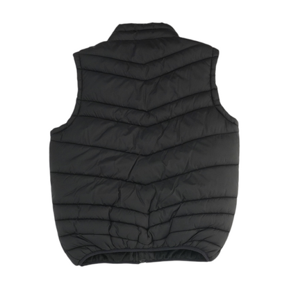 Black Solid Vest
