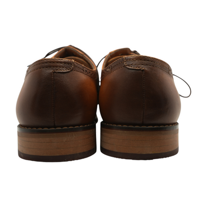 Brown Lace-Up Dress Shoes