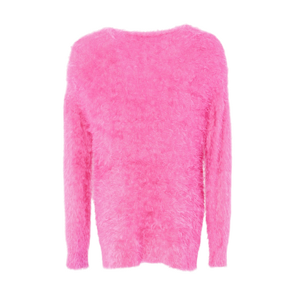 Pink Cardigan Sweater