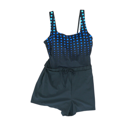 Black Polka Dot One-Piece