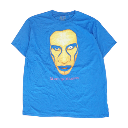 Blue Solid T-Shirt