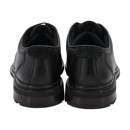 Black Lace-Up Dress Shoes