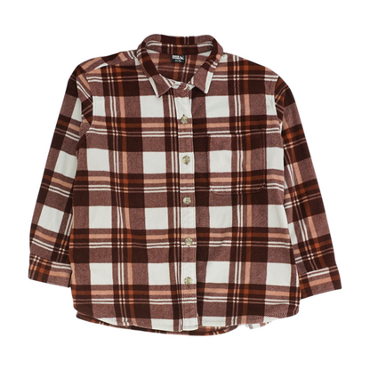 Maroon Plaid Jacket
