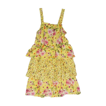 Yellow Floral Dress