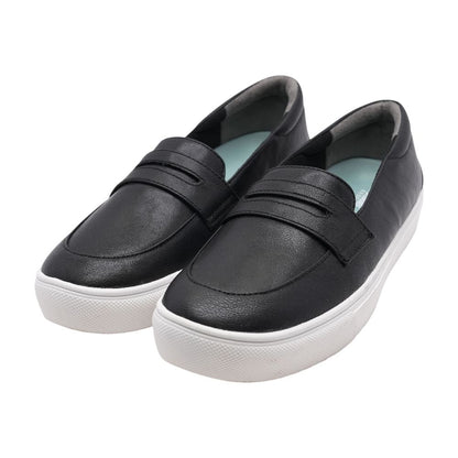 Black Loafer Flats