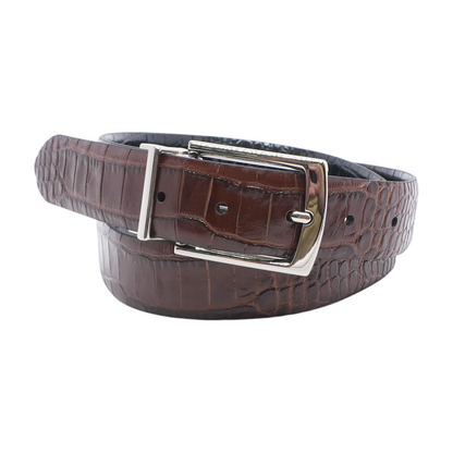 Brown Reversible Leather Belt