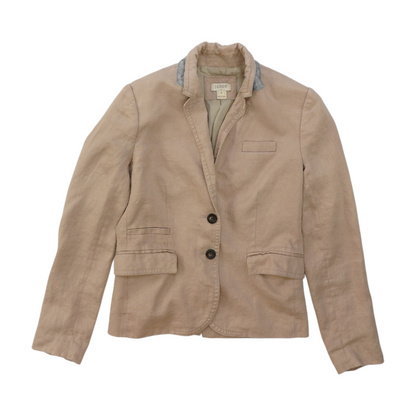 Pink Solid Blazer