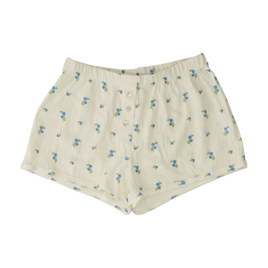 White Floral Pajama Bottom