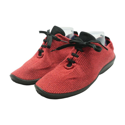 Red Low Top Athletic Shoes