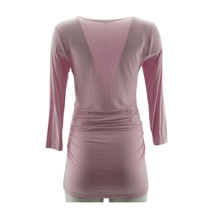Pink Mini Maternity Dress
