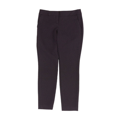 Navy Geometric Chino Pants