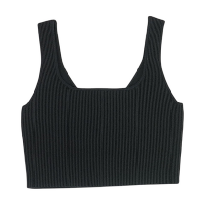 Black Cropped Blouse