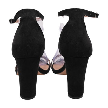 Black Block Heels