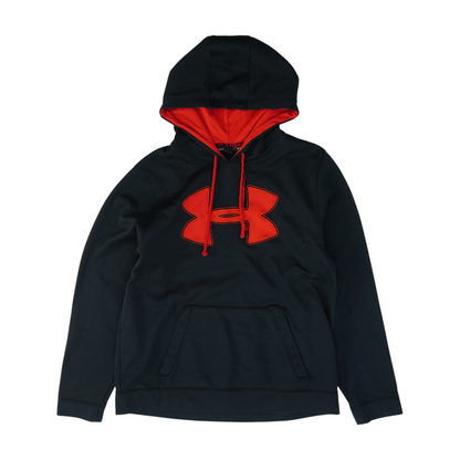 Black Solid Hoodie Pullover