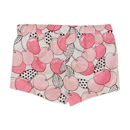 White Fruit Shorts
