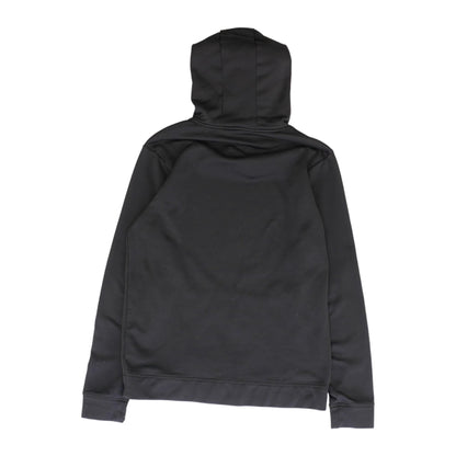 Black Graphic Hoodie Pullover