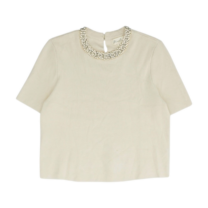 Beige Pullover Sweater