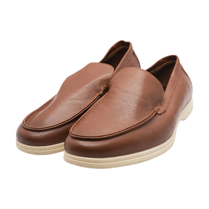 Brown Slip-On Dress Shoes