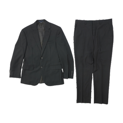 Black Solid Suit