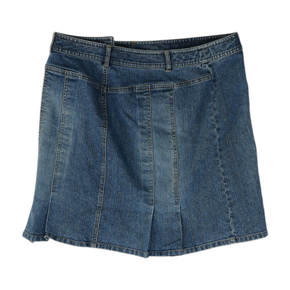 Blue Mini Skirt