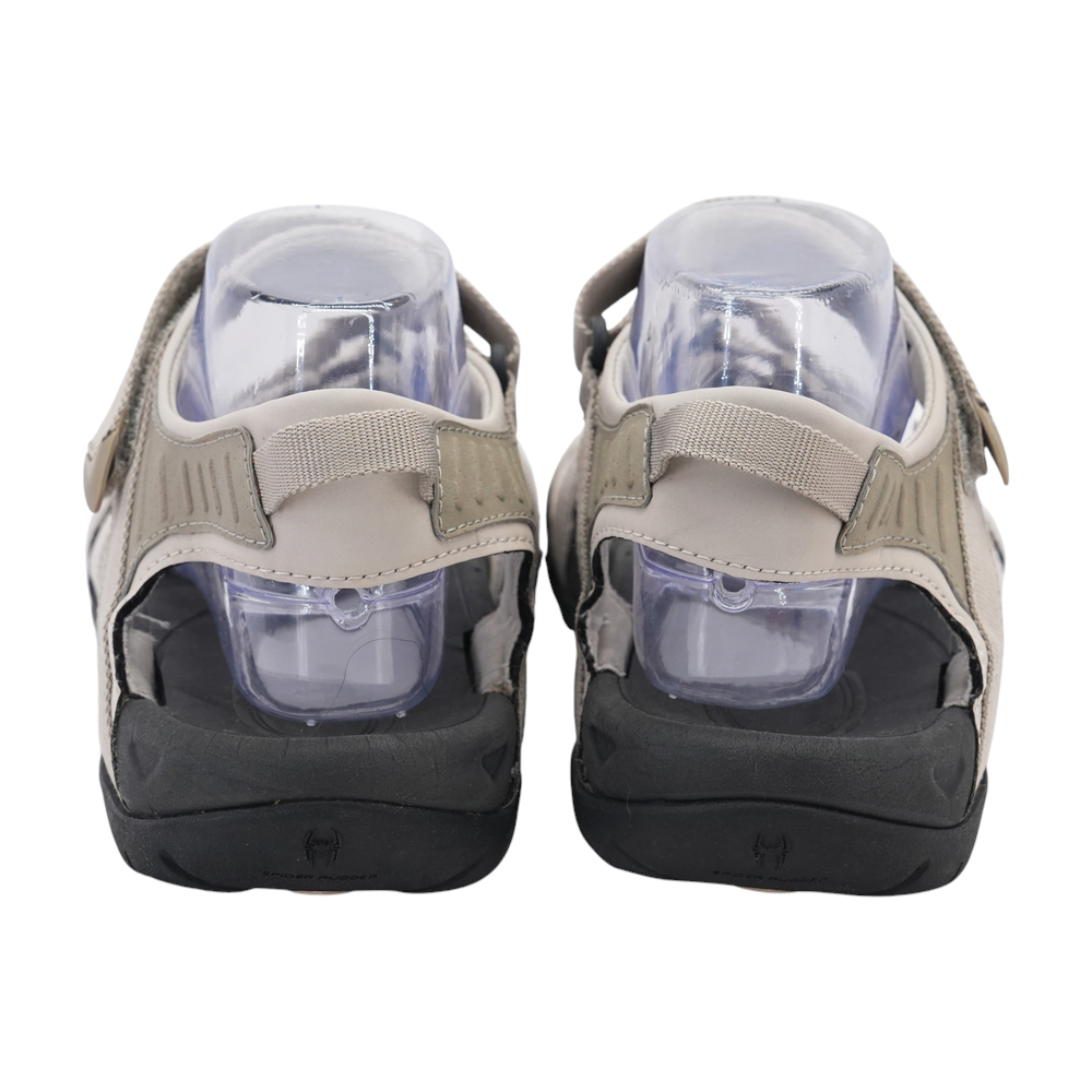 Gray Sport Slide Sandals