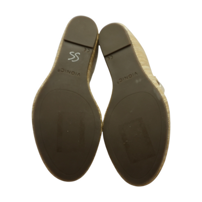 Gold Wedged Sandals