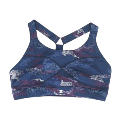 Navy Camo Sports Bra