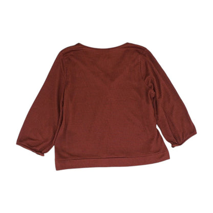 Rust Pullover Sweater