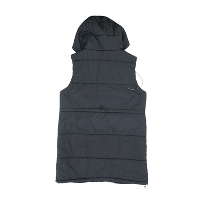 Black Solid Active Vest