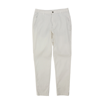 White Slim Pants