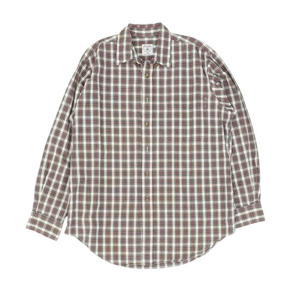 Vintage Multi Plaid Long Sleeve Button Down