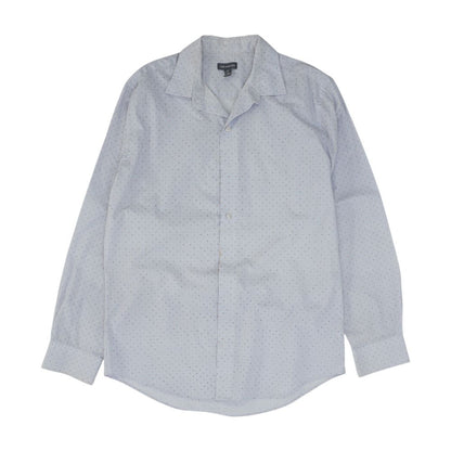 Blue Misc Long Sleeve Button Down
