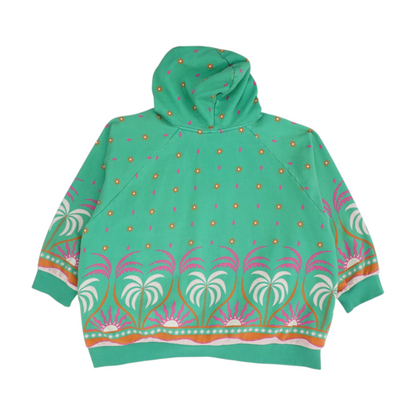 Beach Riot Green Plus Size Print Hoodie Pullover – Image 2