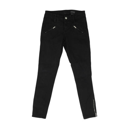Black Solid Jeans