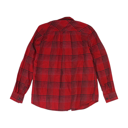 Red Plaid Button Down